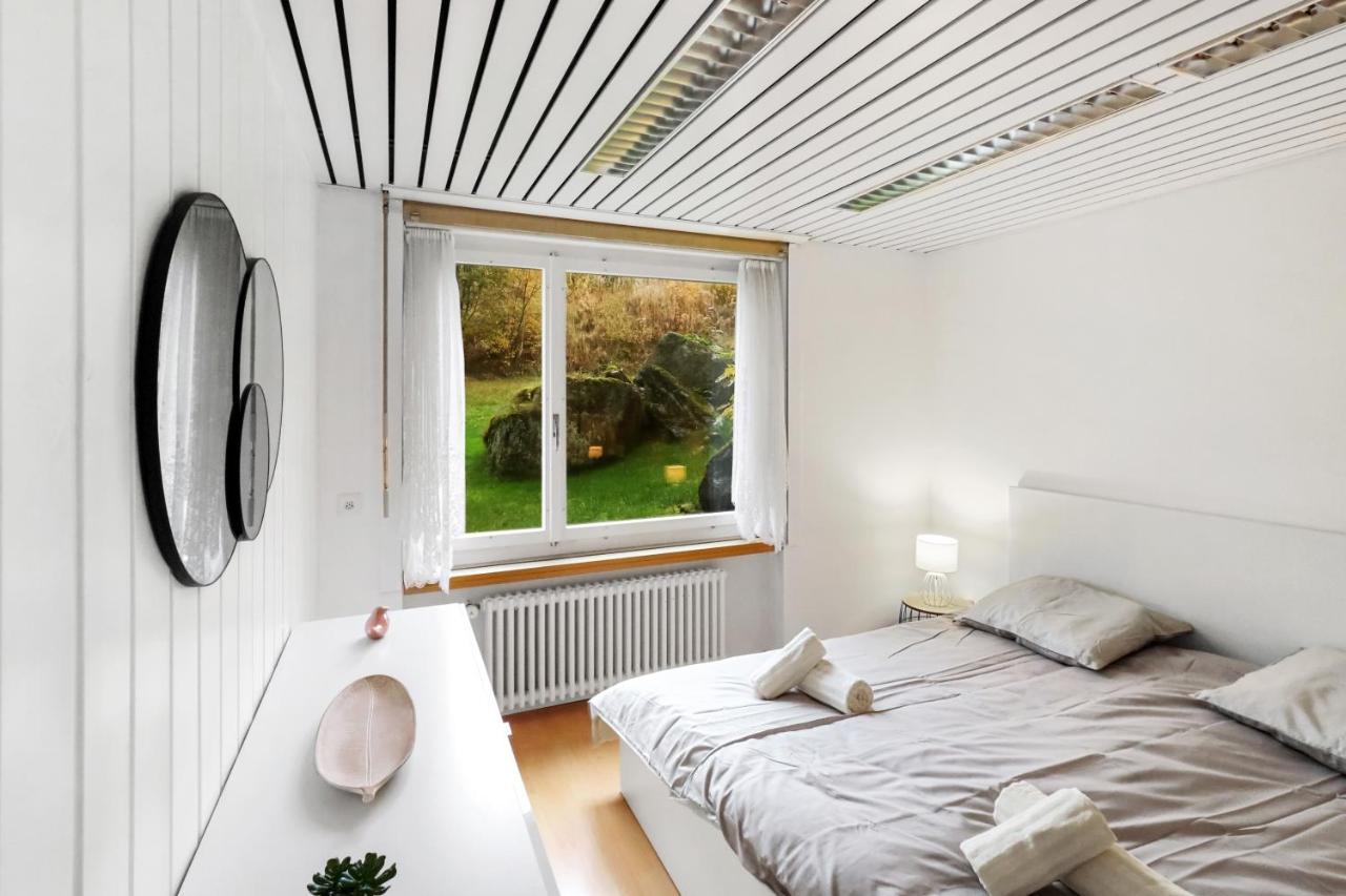 Appartement Confortable Avec Un Sauna ลอยเคอร์บัด ภายนอก รูปภาพ