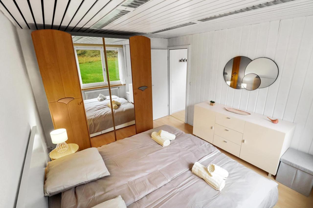 Appartement Confortable Avec Un Sauna ลอยเคอร์บัด ภายนอก รูปภาพ